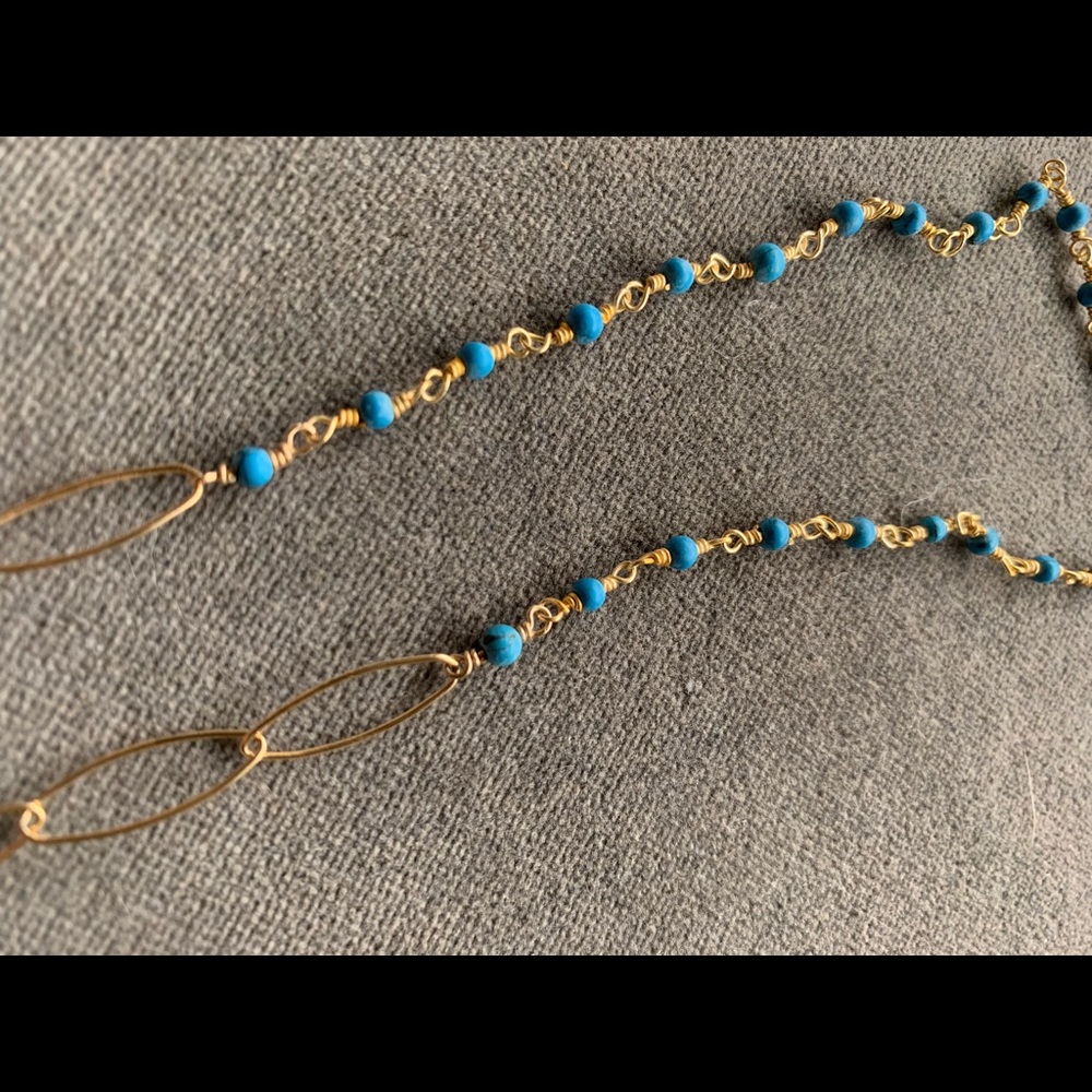 Delicate bohemian necklace